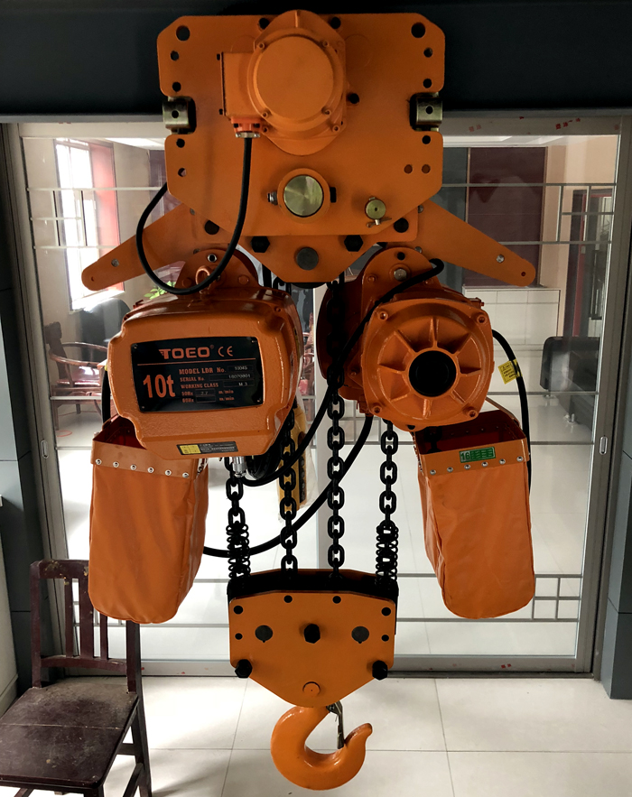 運(yùn)行式 環(huán)鏈電動(dòng)葫蘆 10噸