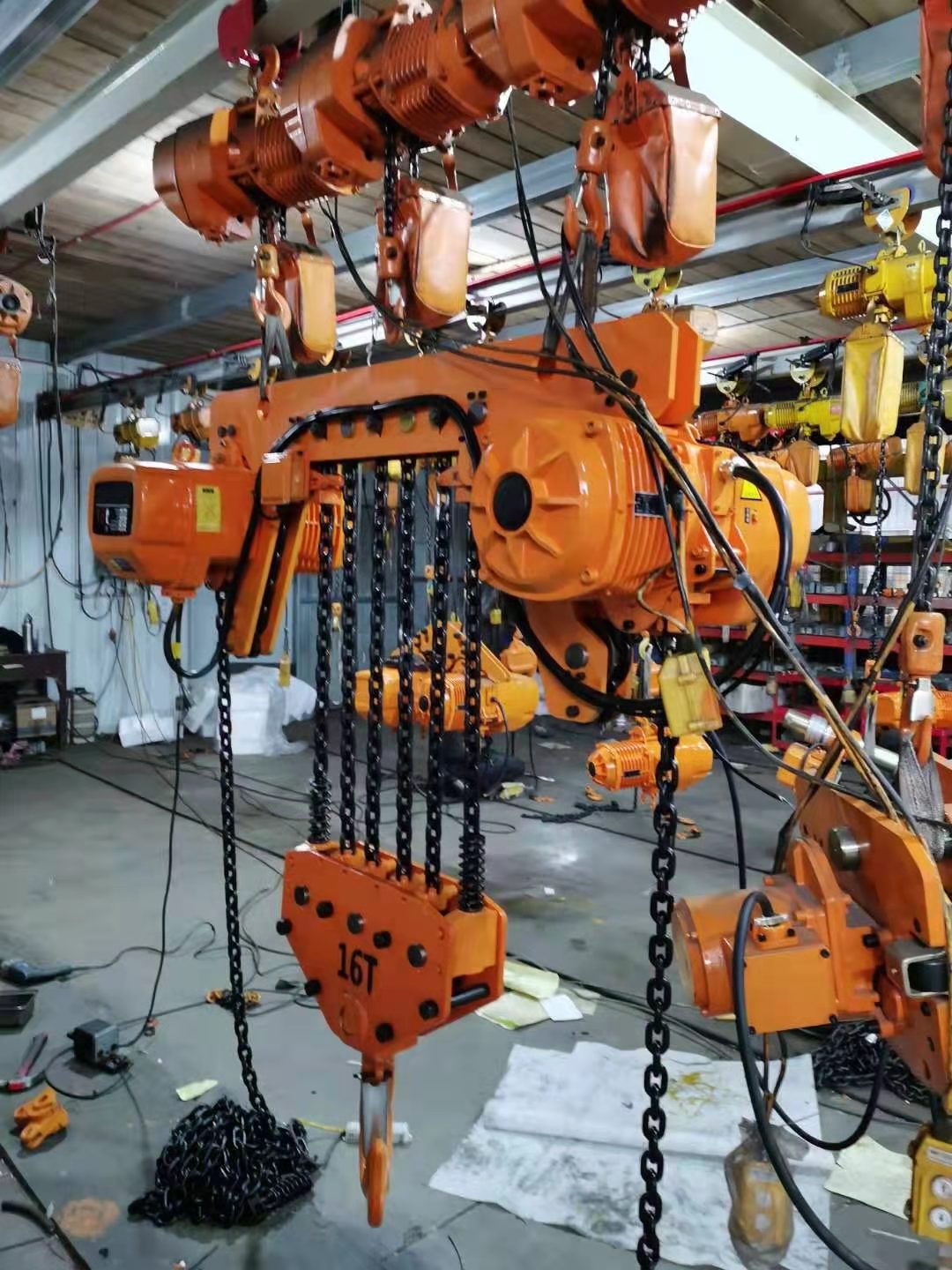 保定力德爾50噸環(huán)鏈電動葫蘆生產(chǎn)許可